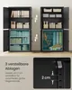 SONGMICS Aktenschrank, Mehrzweckschrank, Büroschrank, 40 x Produktbild-Vorschau 8