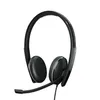 A black headset with a microphone is shown against a white background. Anteprima dell’immagine prodotto