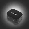 A black charging case for TWS Bluetooth earbuds is shown against a gradient background. Podgląd zdjęcia produktu