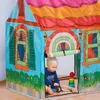 Relaxdays Spielzelt Landhaus-Design, HBT: 103 x 96 x 75 cm, Produktbild-Vorschau 5