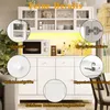 Flieks Hochbuffetschrank mit App-gesteuerter RGB-LED, Produktbild-Vorschau 9