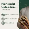 Kalbsziemer getrocknet ca. 12 cm 1 Kg Hundesnack Kausnack Produktbild-Vorschau 3