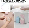 6er Set 50pcs Seifenscheiben mini tragbare bequeme Produktbild-Vorschau 2
