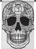 MuchoWow® Wandteppich Wandbehang Eine schwarz-weiße Produktbild-Vorschau 1