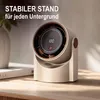 Stolní a nástěnný ventilátor, barva krémová, 5 rychlostí | Náhled obrázku produktu 8