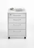 FMD Rollcontainer Calvia Brillantweiß mit Rollen 3012-004 Produktbild-Vorschau 1