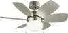 Stropní ventilátor Madeira Kalif, Ø 76 cm, nikl Náhled obrázku produktu 2