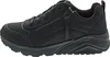 Side view of a black Skechers Umo Lite sports shoe. Voir les images du produit