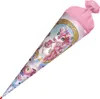 ROTH Schultüte groß Einhorn Beauty 70cm Glitter rund Produktbild-Vorschau 4