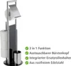 WENKO WC-Garnitur Ravina Edelstahl matt, mit Produktbild-Vorschau 4