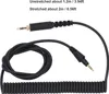 Dlhý zvukový kábel so pružinovým predĺžením a konektorom Náhľad obrázku produktu 2