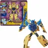 A Transformers Cyberverse Adventure Bumblebee toy is shown in its packaging and also displayed outside of the packaging. Náhľad obrázku produktu