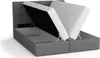 Boxspringbett Schlafzimmerbett KERLON 140x200cm Braun Produktbild-Vorschau 4