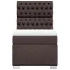 Möbel Boxspringbett mit Matratze Dunkelbraun 90x200 cm Produktbild-Vorschau 4