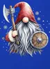 Wikinger Gnom Wichtel Weihnachtself Axt - Weihnachten Produktbild-Vorschau 3
