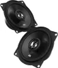 Two black car speakers are shown against a white background. Podgląd zdjęcia produktu