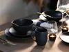 CreaTable Soft Touch Schwarz Kombiservice 20-tlg Steinzeug Produktbild-Vorschau 5