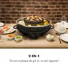 Szechuan 2-en-1Hot Pot et plaque à grillades 5l 1350 / 600 Voir les images du produit 2