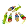 Sifflets en bois avec motifs d'animaux - 6 pièces Voir les images du produit 2