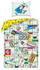 HALANTEX Lenzuola in busta Monopoly Go Cotone, 140/200, Anteprima dell’immagine prodotto 1