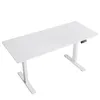 SONNI wit, elektrisch verstelbaar bureau, hoogte 140x60 cm, Productafbeelding-voorbeeld 2