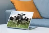 MuchoWow® Laptop Aufkleber Sticker Cover Kühe - Gras - Produktbild-Vorschau 4
