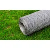 vidaXL Ogrodzenie druciane dla kur ocynkowane 25x1 m Podgląd zdjęcia produktu 4