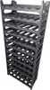 A tall, modular wine rack against a white background. Produktbild-Vorschau