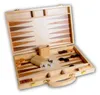 Backgammon-Spiel – 15 Zoll – Intarsienholz Produktbild-Vorschau 2