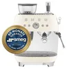 SMEG Espressomaschine mit Mahlwerk EGF03CREU creme Produktbild-Vorschau 1