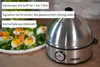 Unold Eierkocher Edel auf Küchentheke, neben Teller mit dekorierten Eiern und Gemüse Produktbild-Vorschau