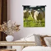 MuchoWow® Wandteppich Wandbehang Schafe - Tiere - Wolle Produktbild-Vorschau 2