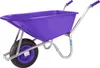 Schubkarre 100 L 250 kg Gartenschubkarre Schiebkarre Produktbild-Vorschau 1