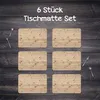 Tischset 6x45x30 cm Platzset Tischmatte Platzmatte Produktbild-Vorschau 4