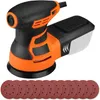 DOVAMAN Exzenterschleifer 125 mm, 350W, 6 variable Produktbild-Vorschau 1