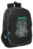 Safta Minecraft Rugzak 23 liter, zwart. Kinderen, zwart, Productafbeelding-voorbeeld 1