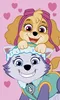 Detská osuška Paw Patrol Pink 30 x 50 cm Náhľad obrázku produktu 1