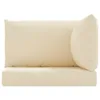 Palettenkissen 3-tlg. Beige Oxford-Gewebe Produktbild-Vorschau 4