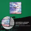 Coloray Uhr auf Leinwand 30x30 cm Wand Uhr Dekoration Produktbild-Vorschau 5
