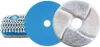 Three cleaning or filtering accessories are shown against a white background. Anteprima dell’immagine prodotto