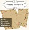 Flora Natura Briefpapier mit Umschlag Set Vintage Blumen 10 Produktbild-Vorschau 5