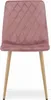 Esszimmerstuhl Wohnzimmerstuhl Stuhl mit Velours-Sitz Produktbild-Vorschau 4