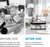 Aucuu Toiletry Bag Transparent, 2-częściowa kosmetyczka Podgląd zdjęcia produktu 5