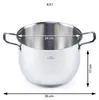 Garnek Rosmarino Pour&Cook II z pokrywką szklaną – 7 l, 24 Podgląd zdjęcia produktu 2