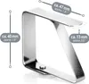 com-four® 8x Tischtuchklammern aus Edelstahl 304 bis 3 cm Produktbild-Vorschau 6