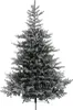 Weihnachtsbaum verschneit Grandis Tanne klappbar Baum Produktbild-Vorschau 1