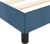 vidaXL Bettgestell ohne Matratze Dunkelblau 120x200 cm Samt Produktbild-Vorschau 6
