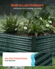 VEVOR Hochbeet Metall 203x102x46 cm, Rechteckiges Produktbild-Vorschau 5