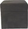 Pufa welurowa ZEFIR DOT 40x40 cm kwadratowa z pojemnikiem Podgląd zdjęcia produktu 3