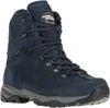 A single navy blue winter boot is shown against a white background. Voir les images du produit